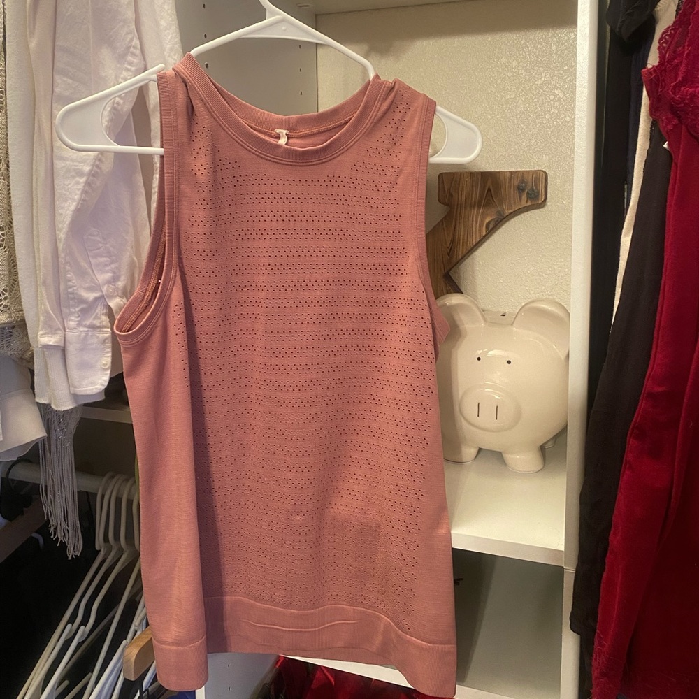 Lululemon Mauve Pink Muscle Shirt